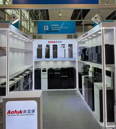 ​Aparatos inteligentes de purificación de agua, explorando nuevos mercados en el extranjero | Ningbo Aofukang debuta en la 140ª Feria de Cantón