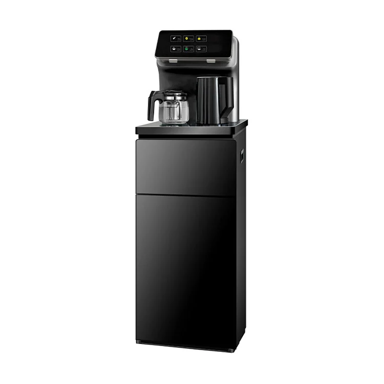 Dispensador de agua para máquina de barra de té con control dual frío y caliente